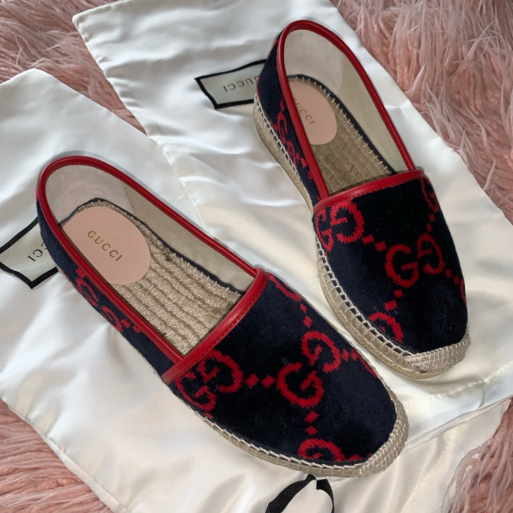 SOLD ❌ Gucci Espadrille Teri Cloth Women